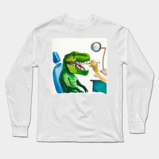 T-Rex Dentist Appointment Long Sleeve T-Shirt